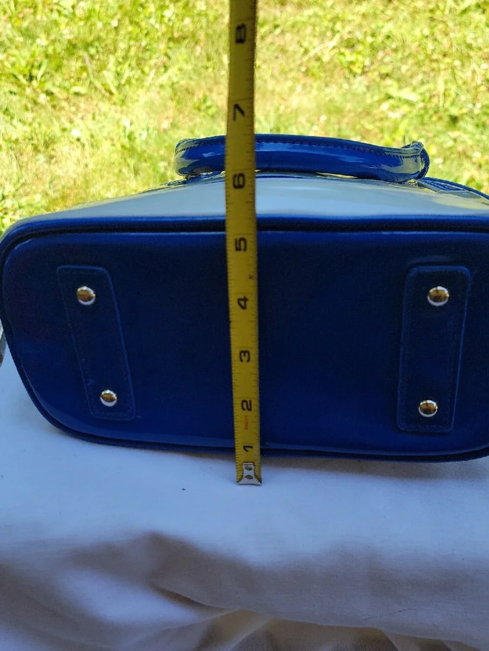Star Wars R2-D2 Inspired Blue and Gray Dome Bag PurseTote